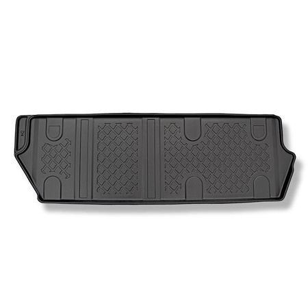 TPE Fußmatten Auto für Mercedes-Benz Vito W447 Van (10.2014-....) - schwarz Automatten Autoteppiche - Aristar - Guardliner - nicht verschiebbare Sitze, auf Haken; Compact, Long und Extra Long - Set - 1 St.